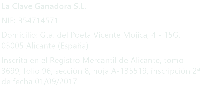 Datos identificativos del titular del sitio web