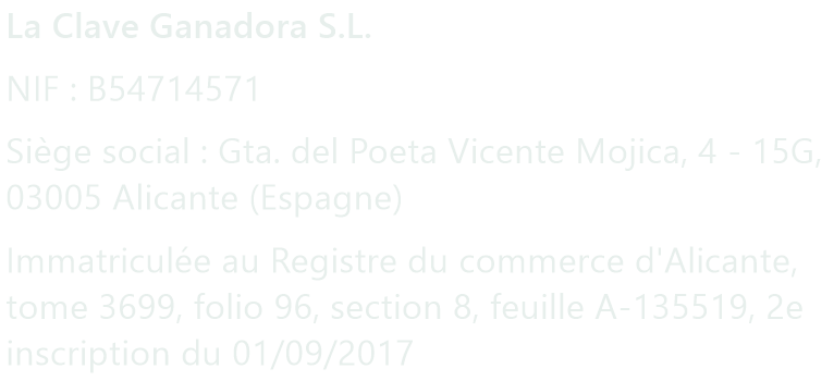 Informations d'identification du titulaire du site
